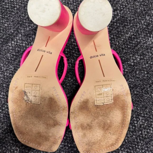 Dolce Vita Noles City Slide Sandal Heels - Picture 2 of 3